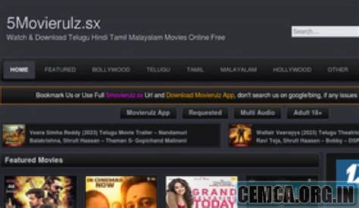 Best 5Movierulz Alternatives & Free Movie Downloads