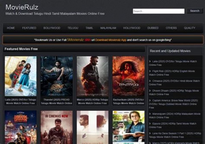 Download Latest Movies & TV Shows - Movierulz App