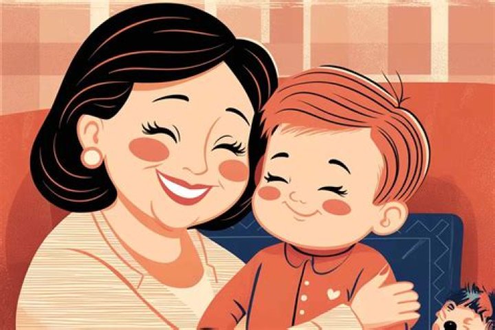 Embracing Love Through Laughter: The Loving Aunt Cartoon