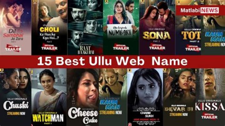 Exploring the Allure of Ullu Web Series Movierulz