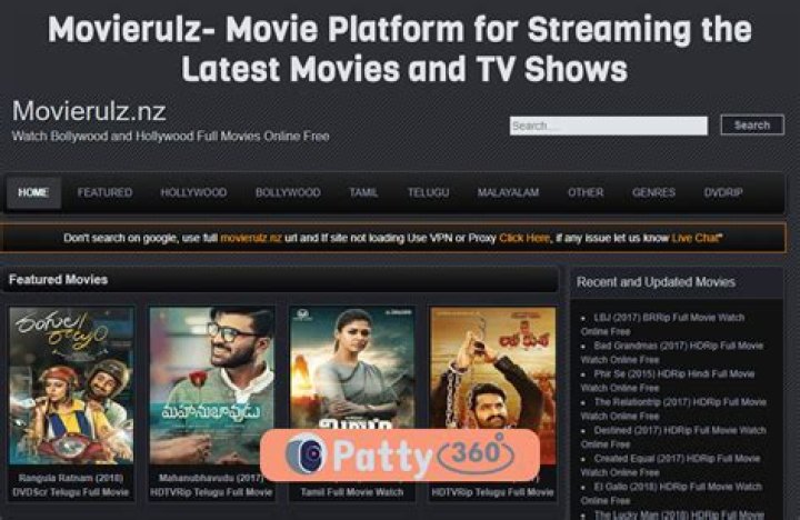 Free Movies & TV Shows - MoviRulz - Latest Releases