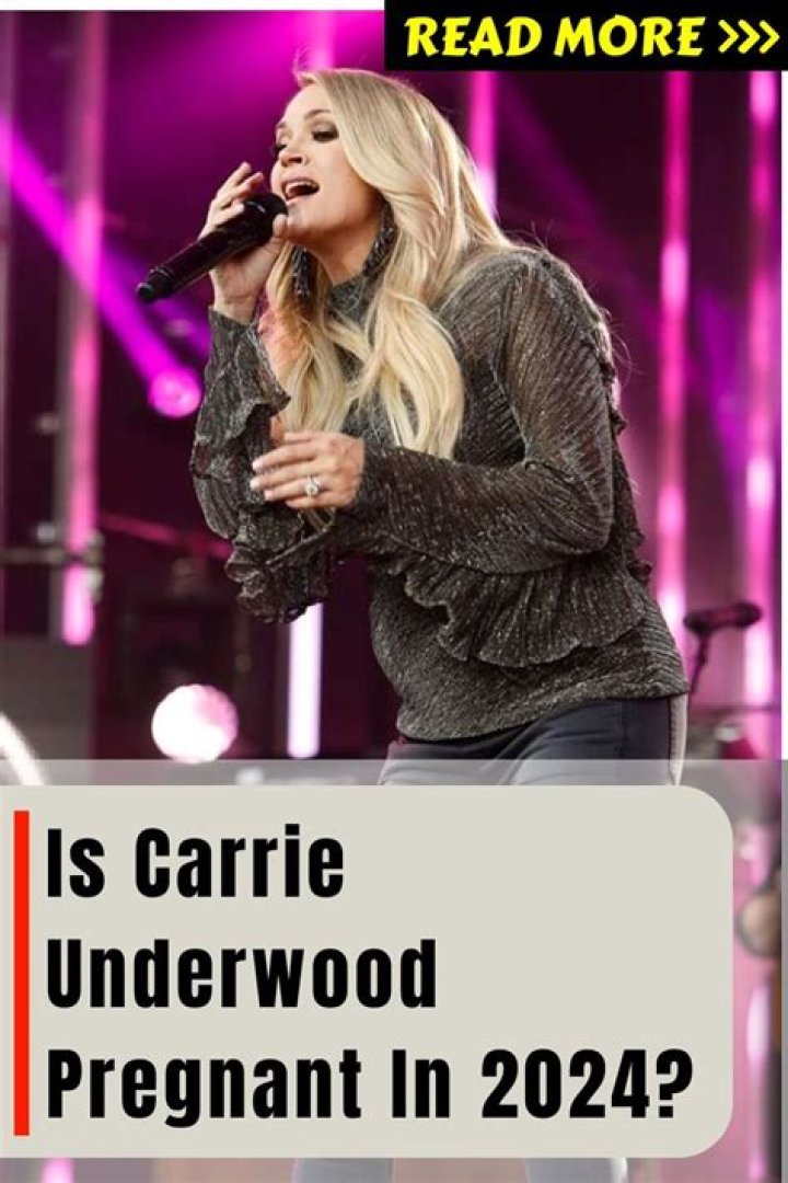 Is Carrie Underwood Pregnant? 2024 Update
