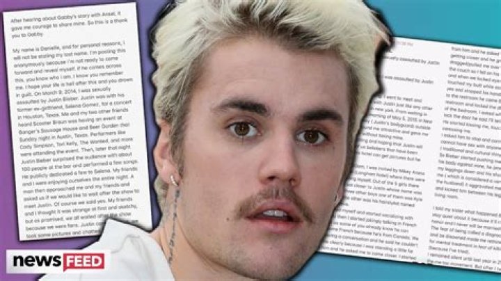 Justin Bieber Accused of Sexual Misconduct