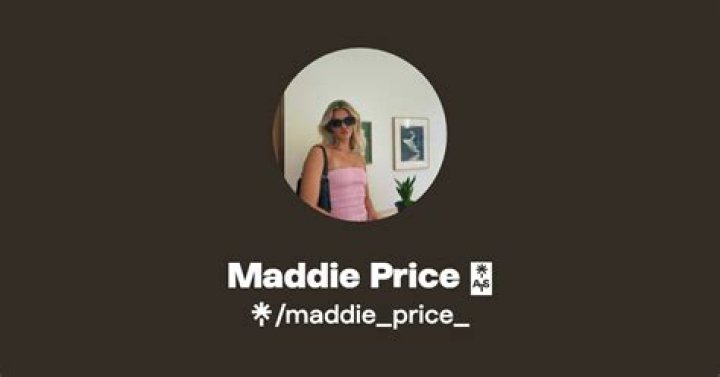 Maddie Price: The Enigma Behind the Leaks