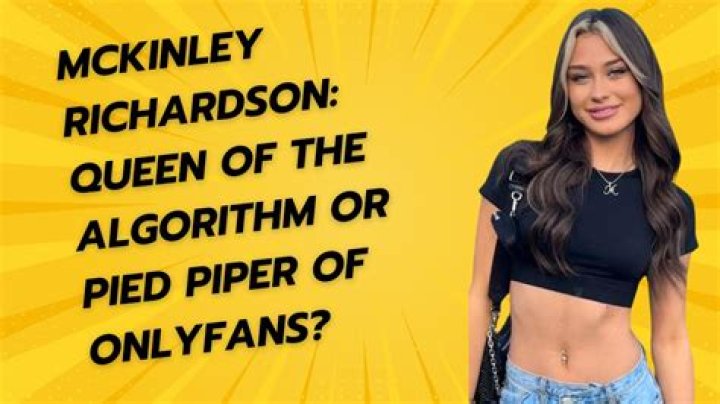 McKinley Richardson OnlyFans: Exclusive Content & Photos