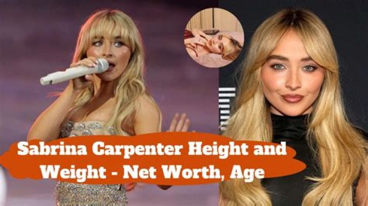 Sabrina Carpenter's Height and Weight Uncovered